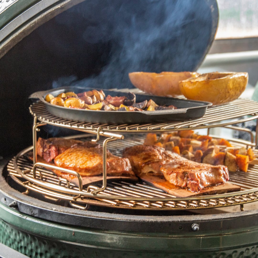 Půlkruhový perforovaný rošt BGE pro gril XL